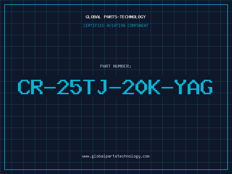 Aviation Part CR-25TJ-20K-YAG