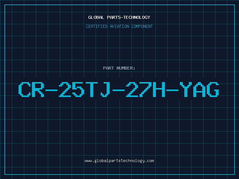 Aviation Part CR-25TJ-27H-YAG