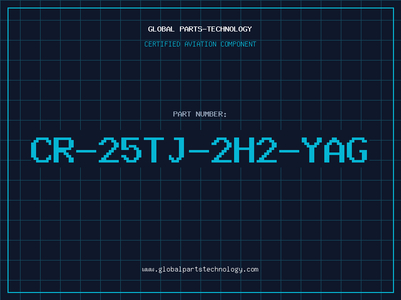 Aviation Part CR-25TJ-2H2-YAG