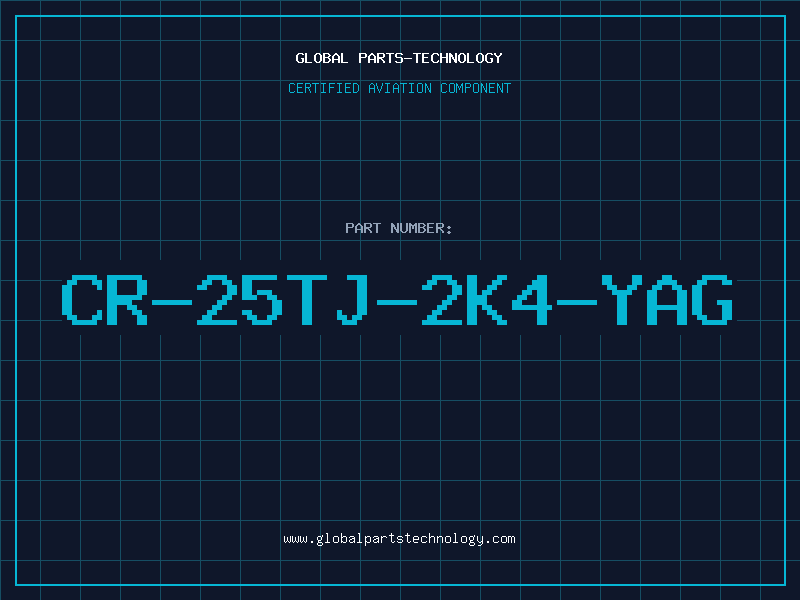 Aviation Part CR-25TJ-2K4-YAG