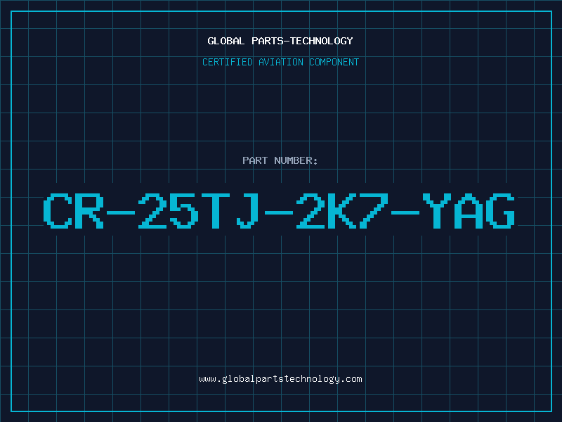 Aviation Part CR-25TJ-2K7-YAG