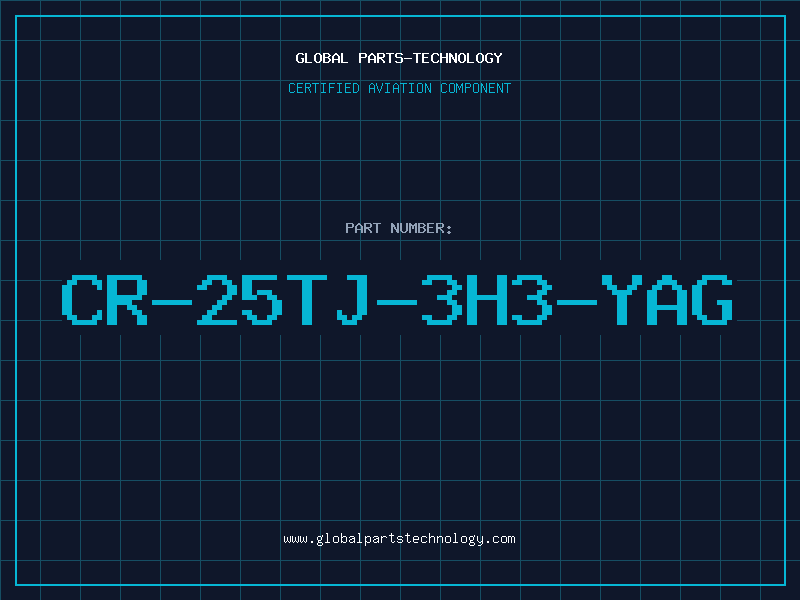Aviation Part CR-25TJ-3H3-YAG