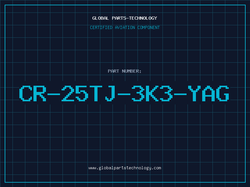Aviation Part CR-25TJ-3K3-YAG