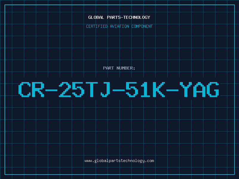 Aviation Part CR-25TJ-51K-YAG