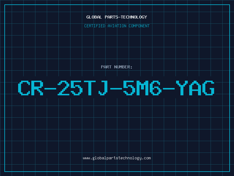 Aviation Part CR-25TJ-5M6-YAG