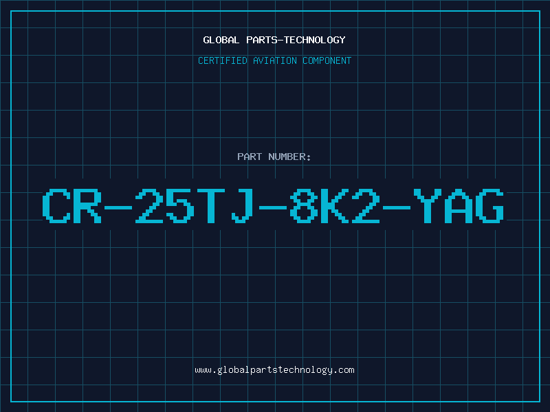 Aviation Part CR-25TJ-8K2-YAG
