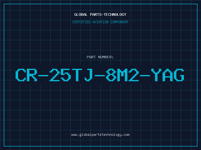 Aviation Part CR-25TJ-8M2-YAG
