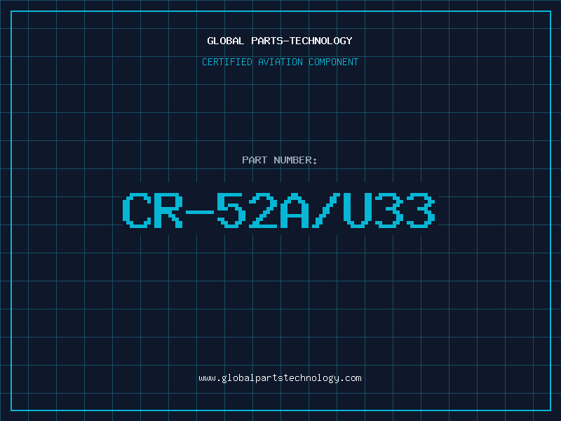 Aviation Part CR-52A/U33