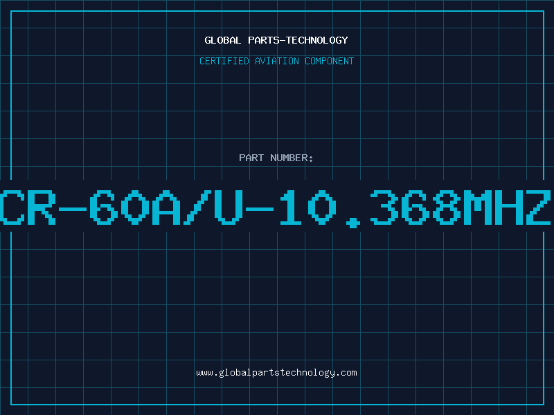 Aviation Part CR-60A/U-10.368MHZ