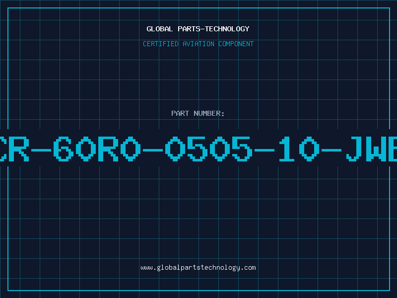 Aviation Part CR-60R0-0505-10-JWB