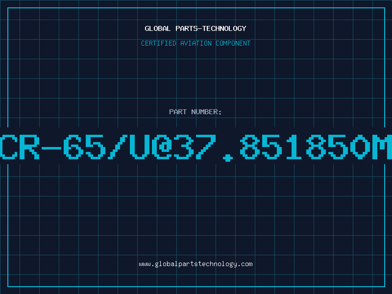 Aviation Part CR-65/U@37.851850M