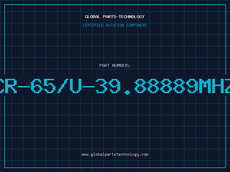 Aviation Part CR-65/U-39.88889MHZ