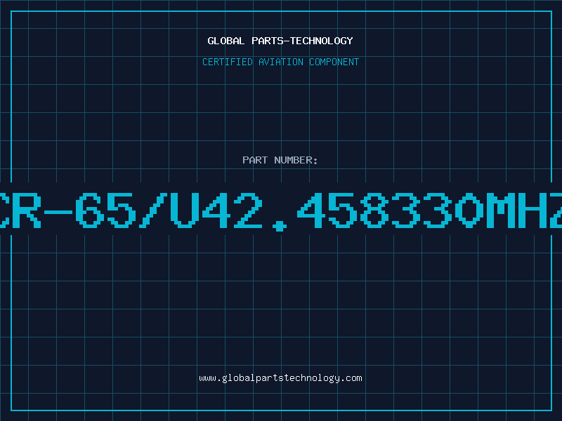 Aviation Part CR-65/U42.458330MHZ