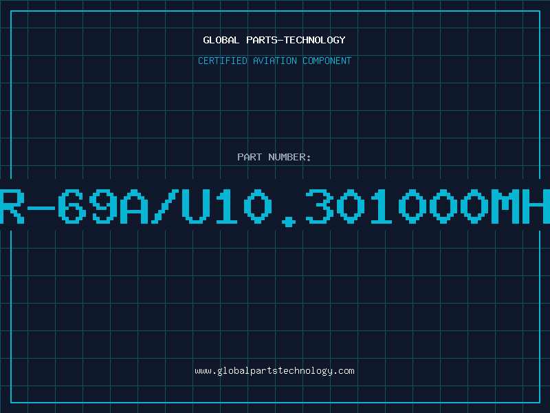 Aviation Part CR-69A/U10.301000MHZ