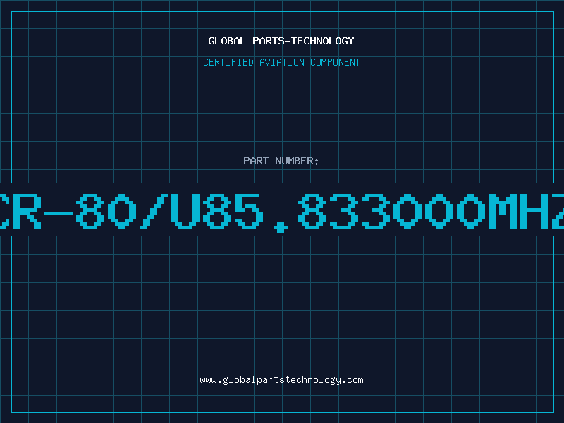 Aviation Part CR-80/U85.833000MHZ