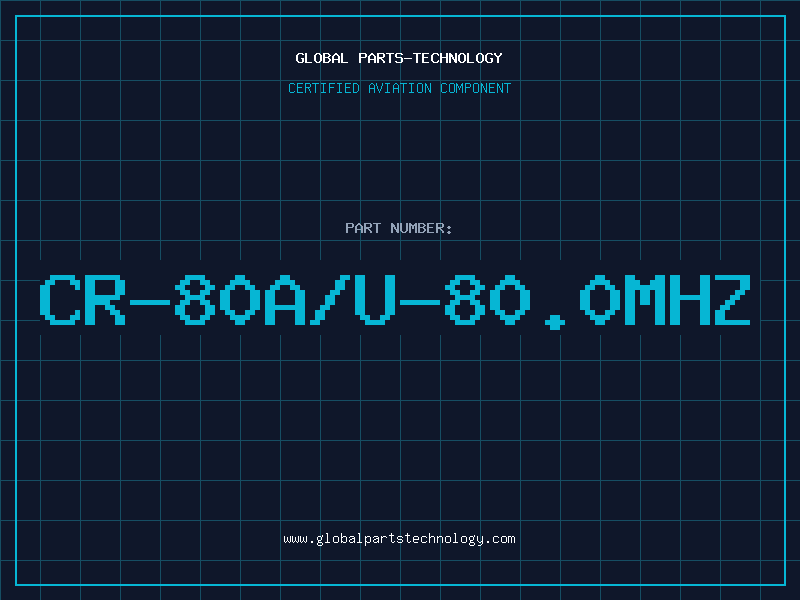 Aviation Part CR-80A/U-80.0MHZ