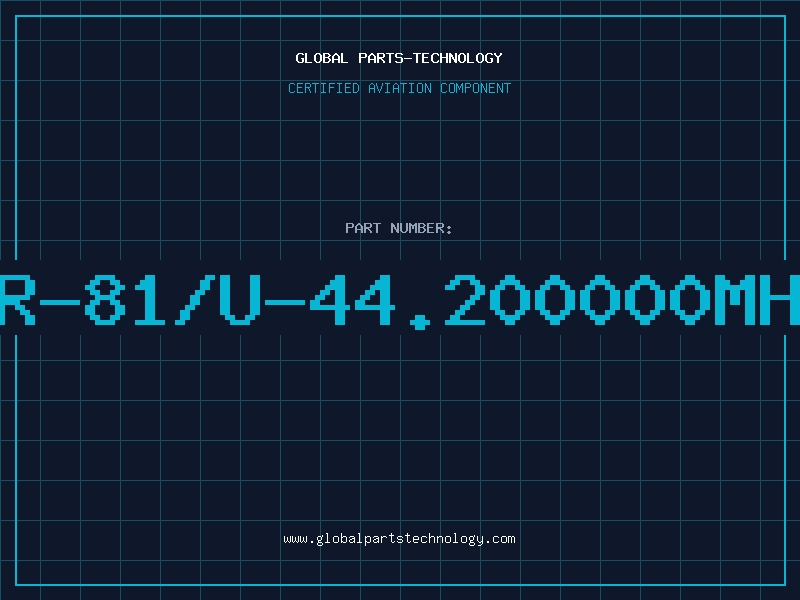 Aviation Part CR-81/U-44.200000MHZ