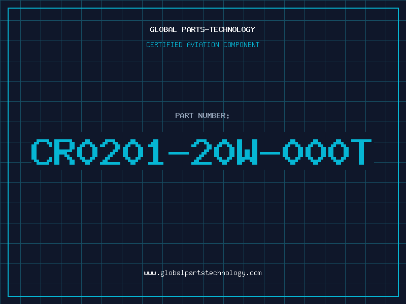 Aviation Part CR0201-20W-000T