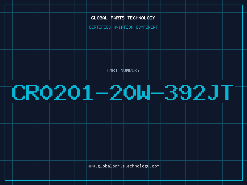 Aviation Part CR0201-20W-392JT