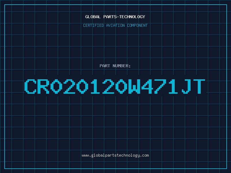 Aviation Part CR020120W471JT