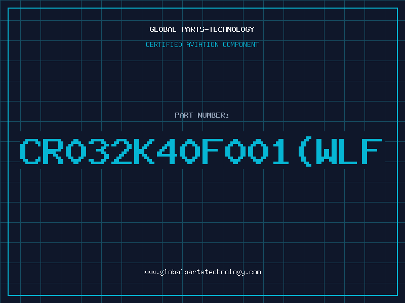 Aviation Part CR032K40F001(WLF
