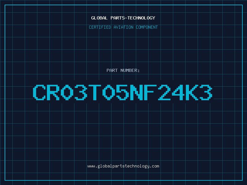 Aviation Part CR03T05NF24K3