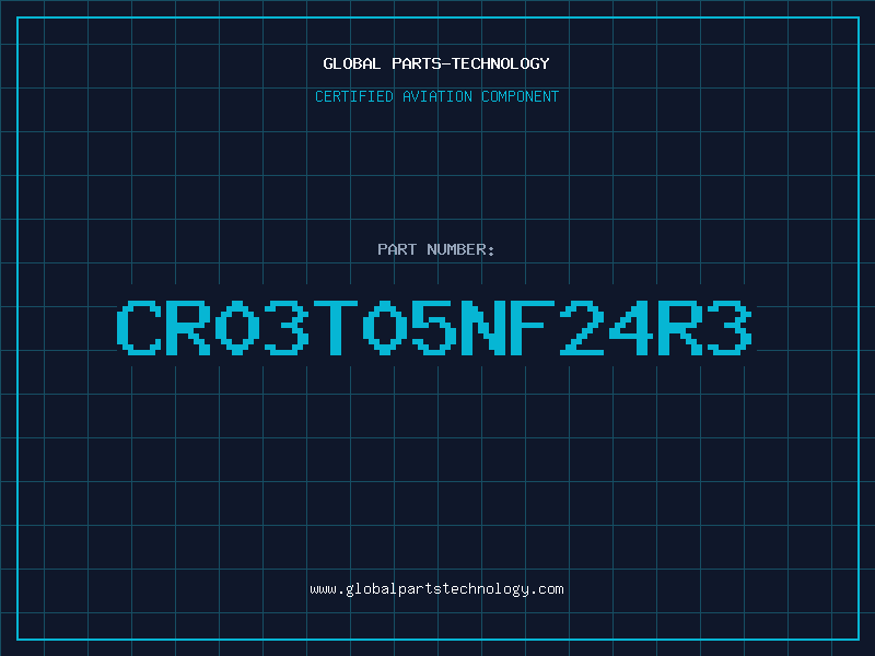 Aviation Part CR03T05NF24R3