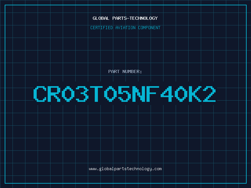 Aviation Part CR03T05NF40K2
