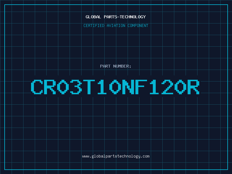 Aviation Part CR03T10NF120R