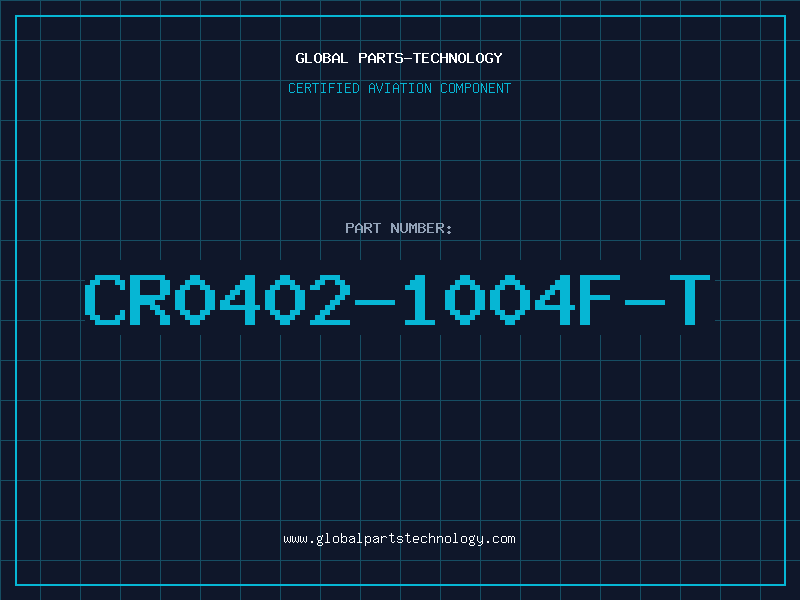Aviation Part CR0402-1004F-T
