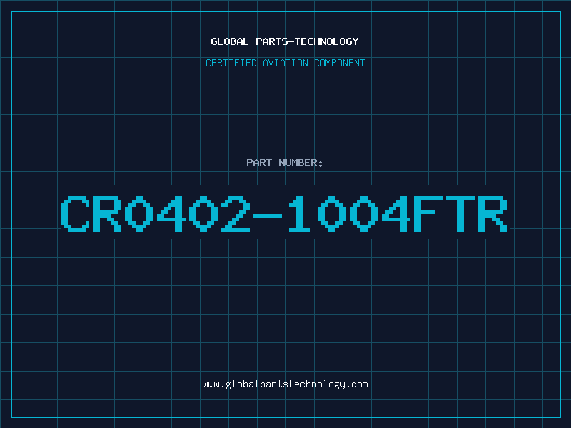 Aviation Part CR0402-1004FTR