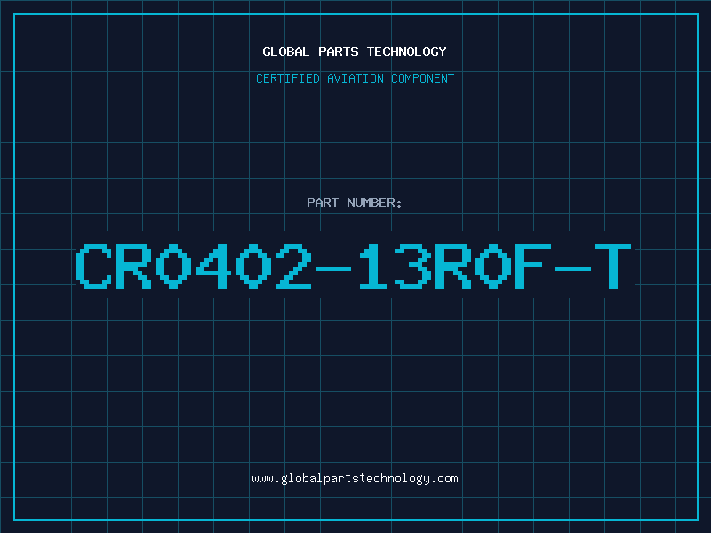Aviation Part CR0402-13R0F-T