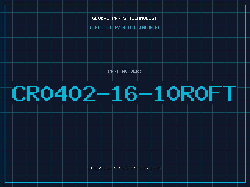 Aviation Part CR0402-16-10R0FT