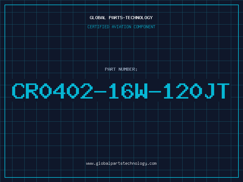 Aviation Part CR0402-16W-120JT
