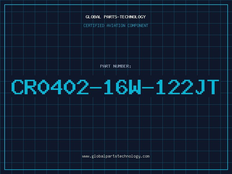 Aviation Part CR0402-16W-122JT