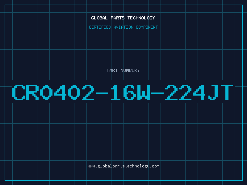 Aviation Part CR0402-16W-224JT