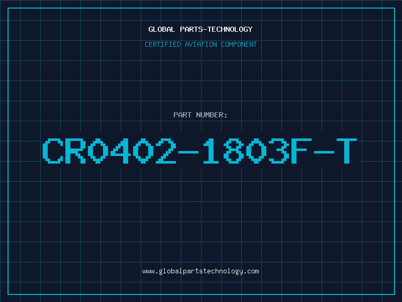 Aviation Part CR0402-1803F-T