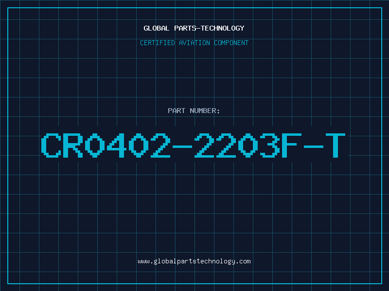 Aviation Part CR0402-2203F-T