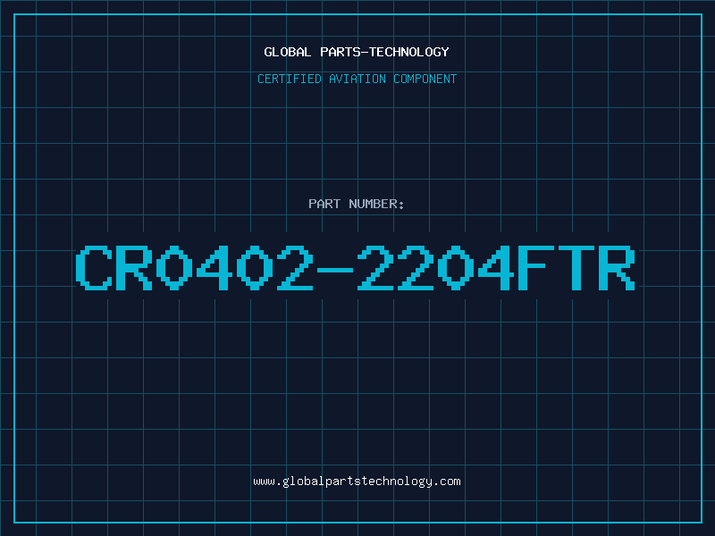 Aviation Part CR0402-2204FTR