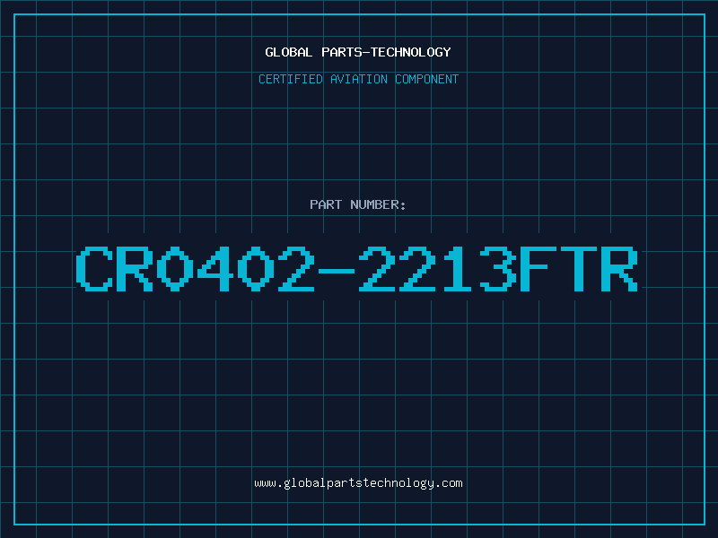 Aviation Part CR0402-2213FTR