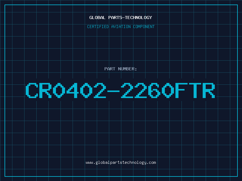 Aviation Part CR0402-2260FTR