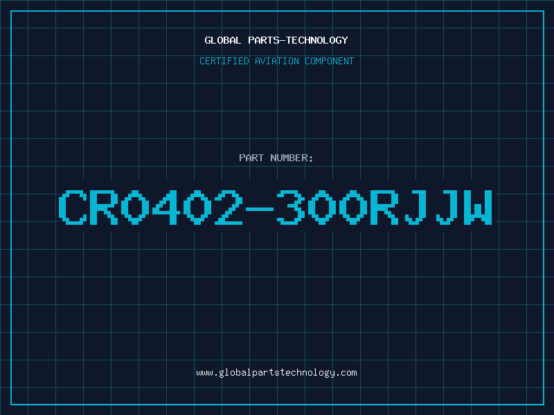 Aviation Part CR0402-300RJJW