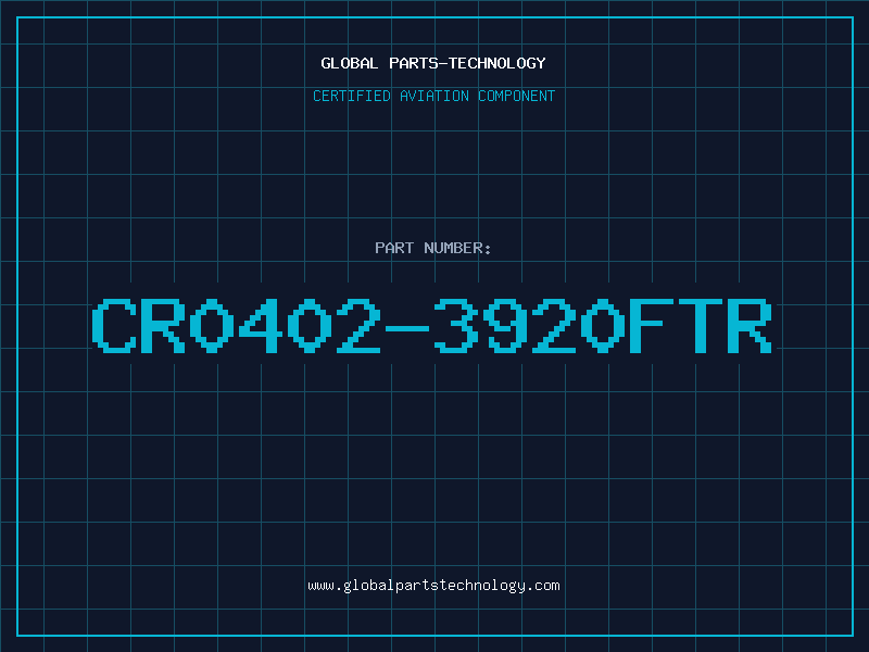 Aviation Part CR0402-3920FTR