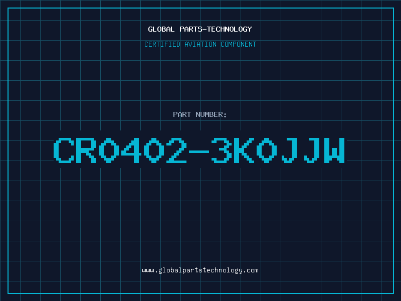 Aviation Part CR0402-3K0JJW