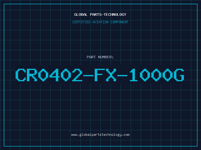 Aviation Part CR0402-FX-1000G