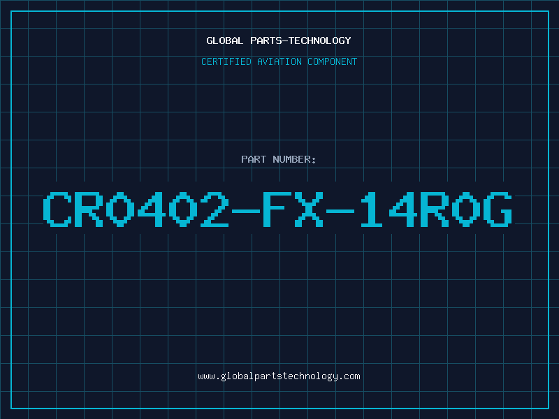 Aviation Part CR0402-FX-14R0G