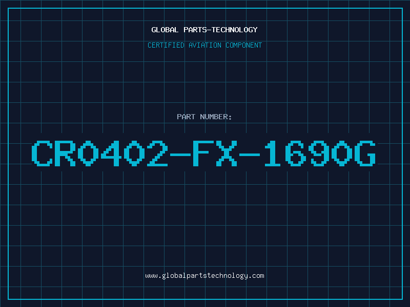 Aviation Part CR0402-FX-1690G