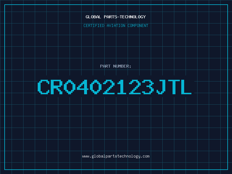 Aviation Part CR0402123JTL