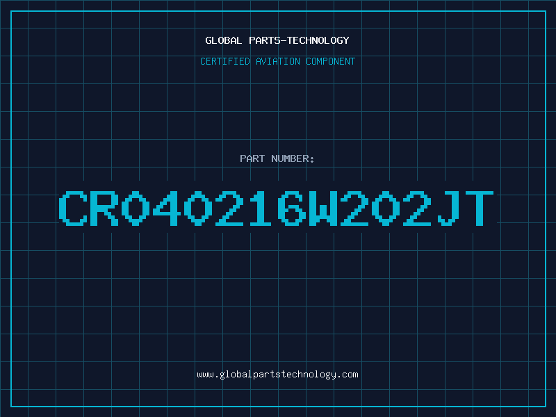 Aviation Part CR040216W202JT
