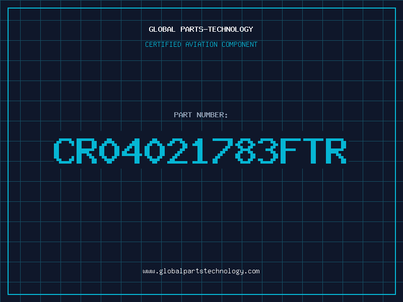 Aviation Part CR04021783FTR